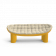 Диван SLON Yellow / аксессуар бежевого цвета 