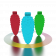 Праздничное украшение NEEDLS белого цвета RGB
