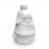 Праздничное украшение SNOWMAN TOY белого цвета 