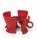 Стул Coffee красного цвета