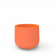 Кашпо Grace planter 45 DB оранжевого цвета
