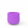 Кашпо Grace planter 45 DB сиреневого цвета