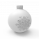 Праздничное украшение TREEBALL белого цвета