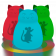 Светильник с подсветкой Fullcat Mouse с RGB подсветкой