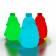 Праздничное украшение SNOWMAN TOY белого цвета RGB
