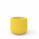Кашпо Grace planter 45 DB желтого цвета 
