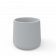 Кашпо Grace planter 90 DB серого цвета 