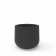 Кашпо Grace planter 45 DB черного цвета 